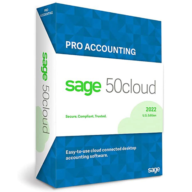 Sage 50cloud Pro Accounting 2022 One Touch